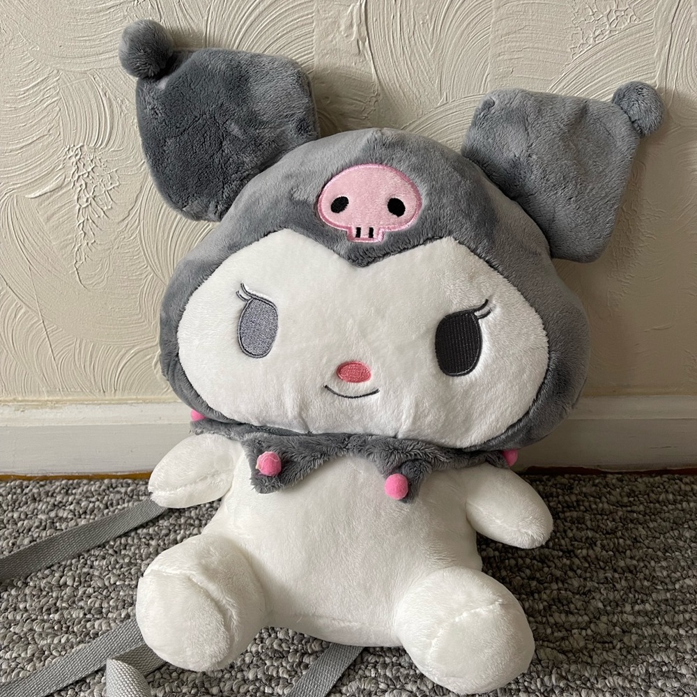 Sanrio Kuromi plush backpack